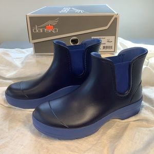 Dansko Karmel boots rain ankle blue 40, 9.5